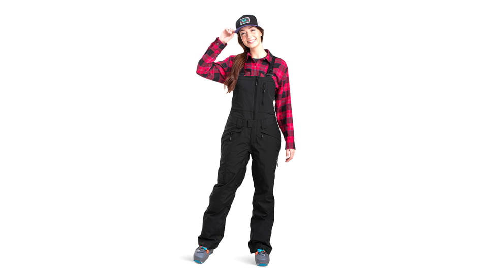 Outdoor Research MT Baker Storm Bibs - Womens, Black, Large, 2832100001008