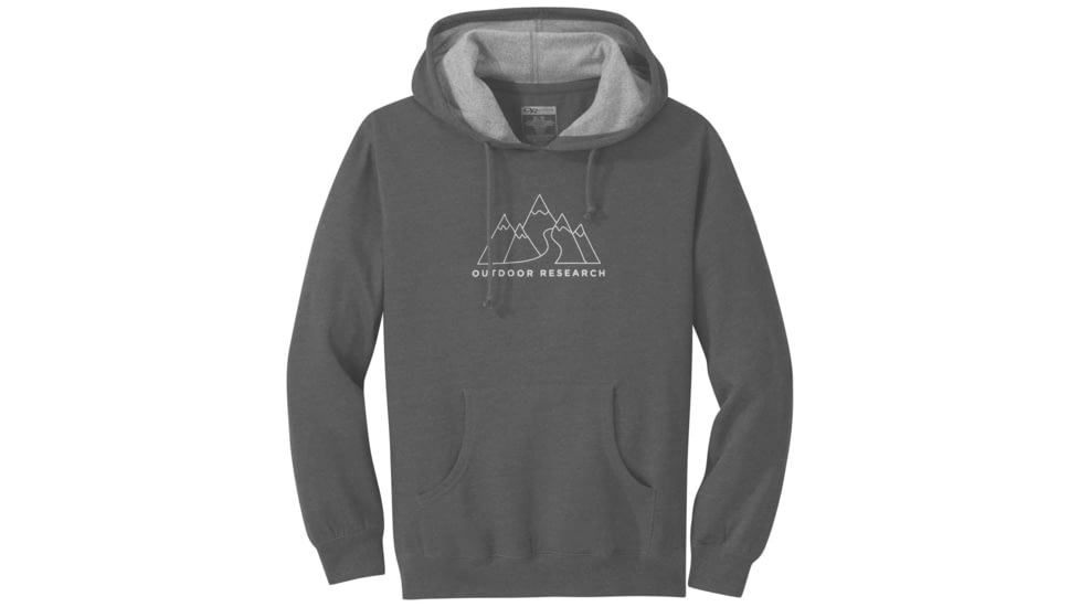 Outdoor Research Mt. Doodle Hoodie - Womens, Charcoal, Small, 2760800890006