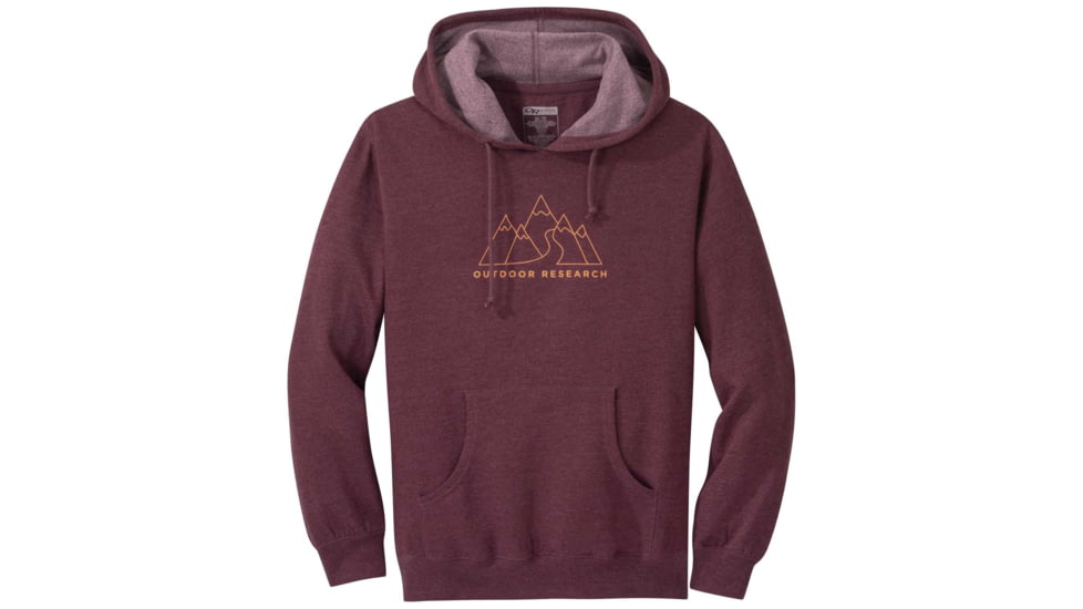 Outdoor Research Mt. Doodle Hoodie - Womens, Crimson, Small, 2760801773006