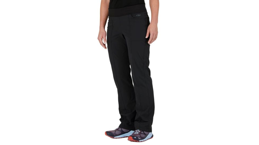 Outdoor Research Mystic Pants - Regular - Womens, Black, Small, Regular, 2714950001006