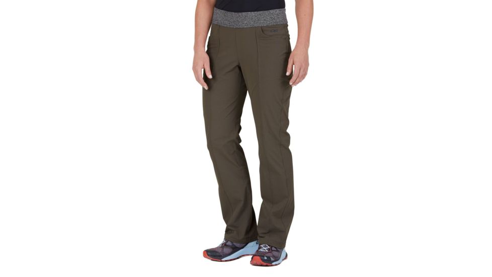 Outdoor Research Mystic Pants - Regular - Womens, Mushroom, Medium, Regular, 2714950771007