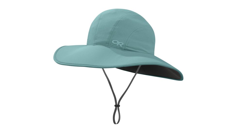 Outdoor Research Oasis Sun Sombrero - Womens, Seaglass, Extra Large, 2643881299009