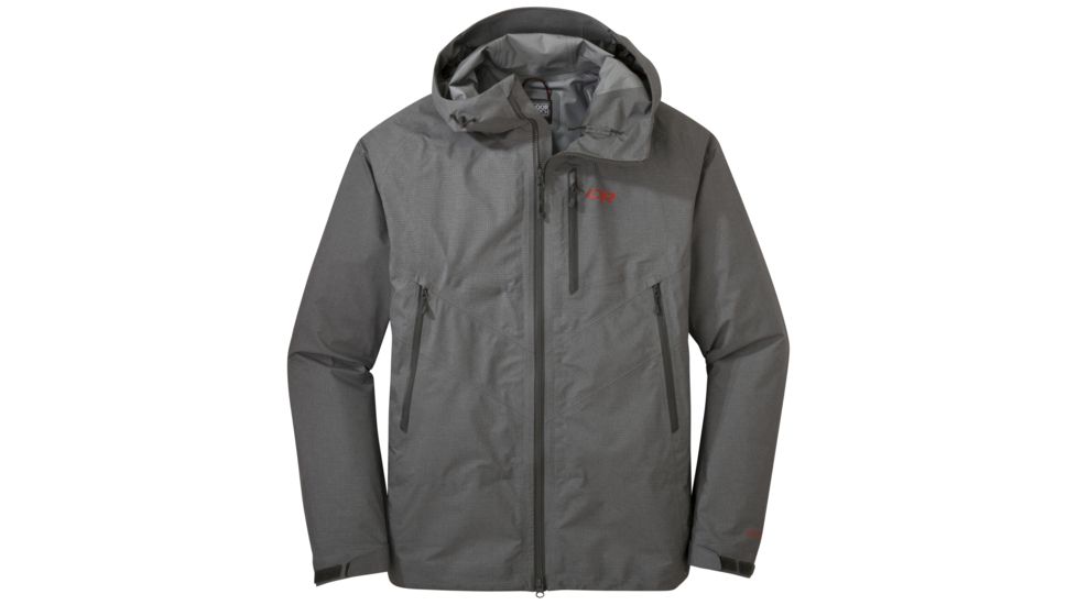 Outdoor Research Optimizer Jacket, Men's, Charcoal, M 264418-charcoal-M