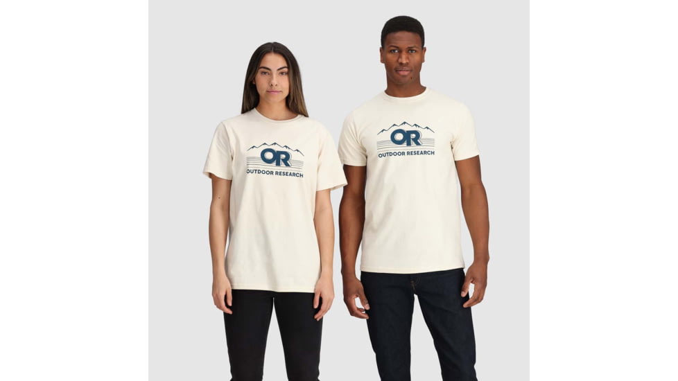 Outdoor Research OR Advocate T-Shirt, Sand/Harbor, Small, 2800422617006