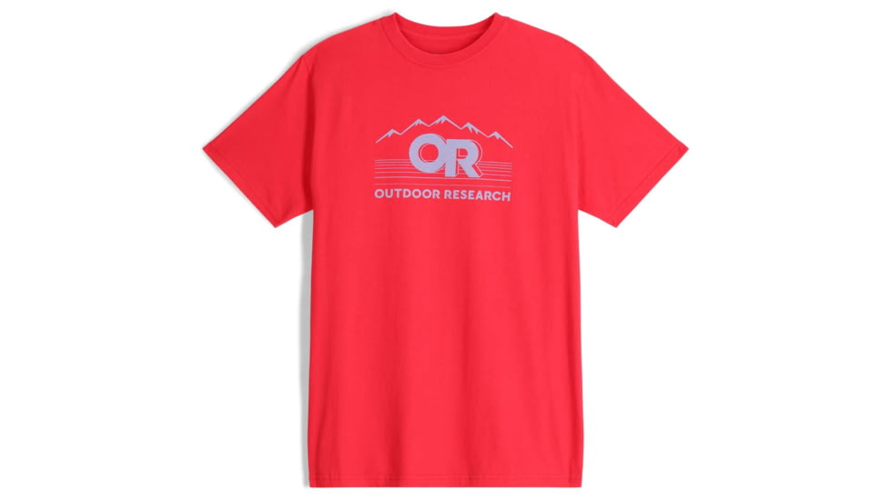 Outdoor Research OR Advocate T-Shirt, Spice/Topaz, Medium, 2800422619007