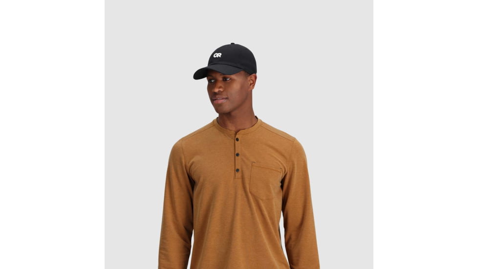Outdoor Research OR Ballcap, Black/White, 3004940114222