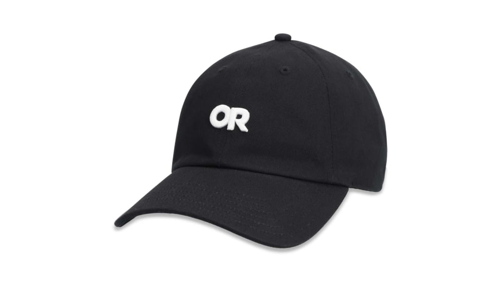 Outdoor Research OR Ballcap, Black/White, 3004940114222