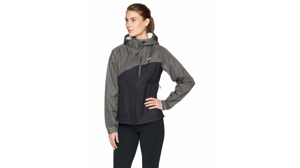 Outdoor Research Panorama Point Jacket - Womens, Charcoal Herringbone/Black, Small, 2691821225006