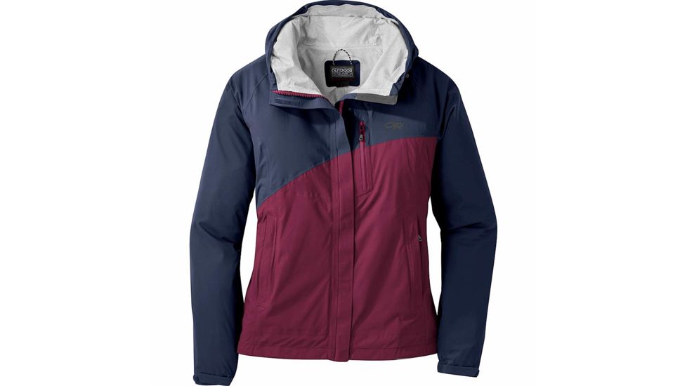 Outdoor Research Panorama Point Jacket - Womens, Naval Blue/Garnet, Extra Small, 2691821333005