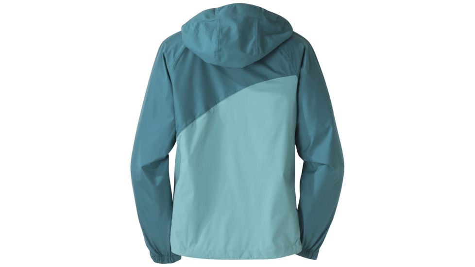Outdoor Research Panorama Point Jacket - Womens, Washed Peacock Hrngbn/Seaglass, Small, 2644281369006