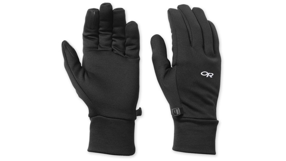 Outdoor Research PL Base Gloves Small Black 816992