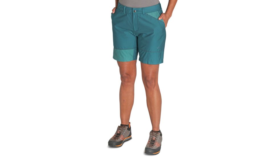 Outdoor Research Quarry Shorts - Womens, Washed Peacock, 14, 2692451272303