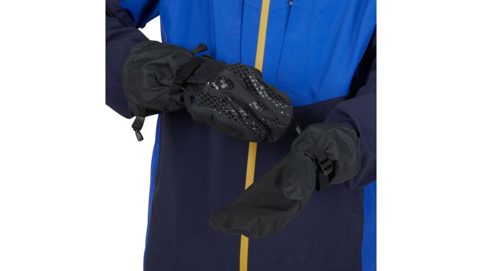 Outdoor Research Revel Shell Mitts, Black, Extra Large, 2715510001009