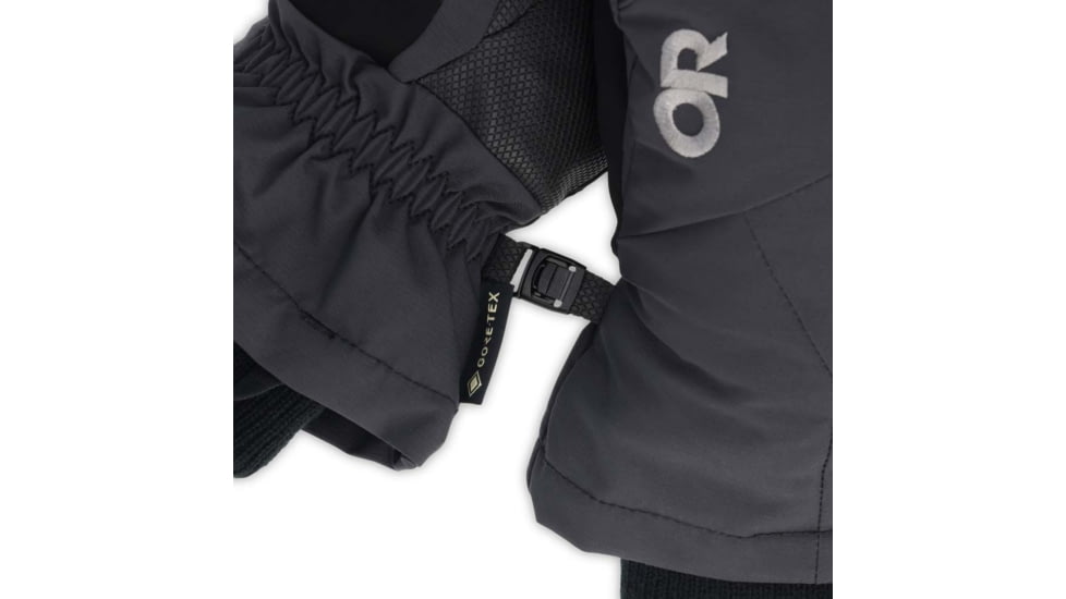 Outdoor Research Revolution Undercuff Gore-Tex Gloves - Womens, Black, Large, 3001680001008
