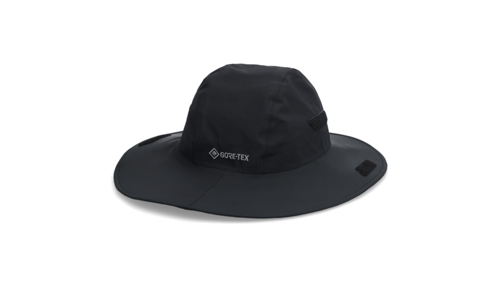 Outdoor Research Seattle Rain Hat, Black, XL, 3222900001009