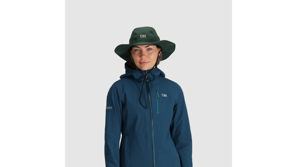 Outdoor Research Seattle Rain Hat, Cenote, L, 3222902650008