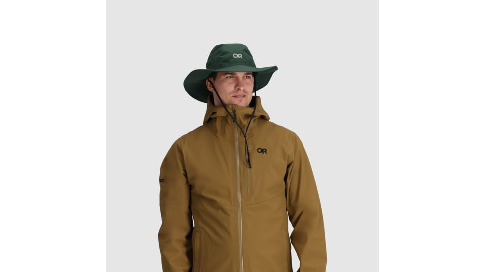 Outdoor Research Seattle Rain Hat, Grove, L, 3222902445008