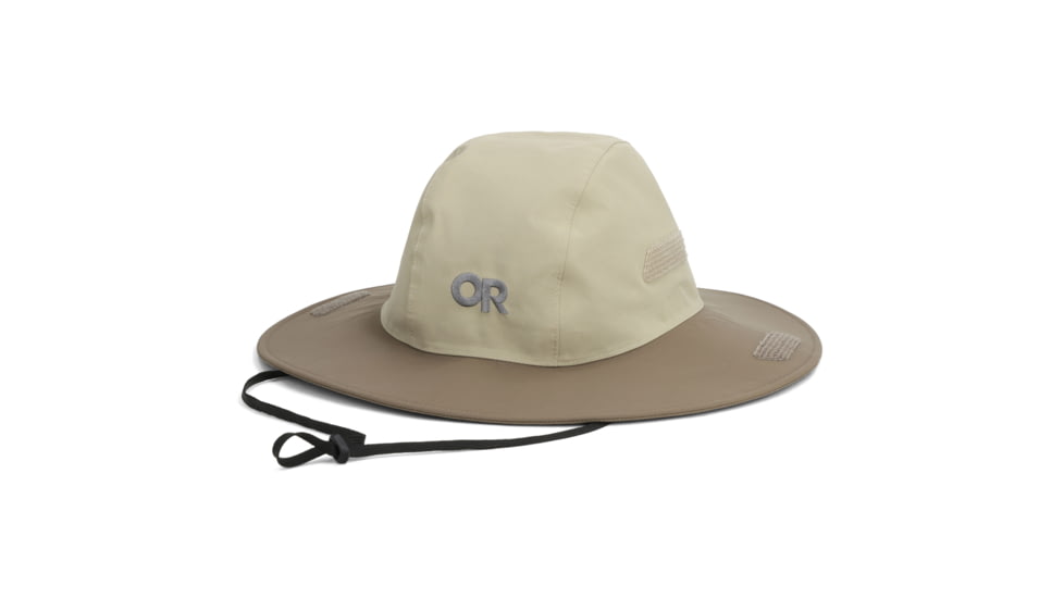 Outdoor Research Seattle Rain Hat, Pro Khaki/Morel, Large, 3222902868-L