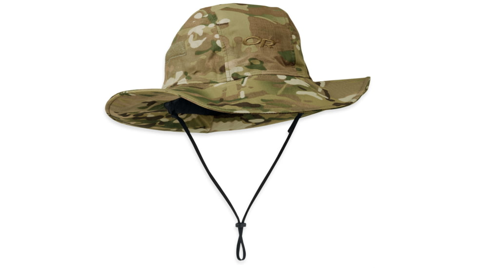 Outdoor Research Seattle Rain Hat, Camo Multicam, Extra Large