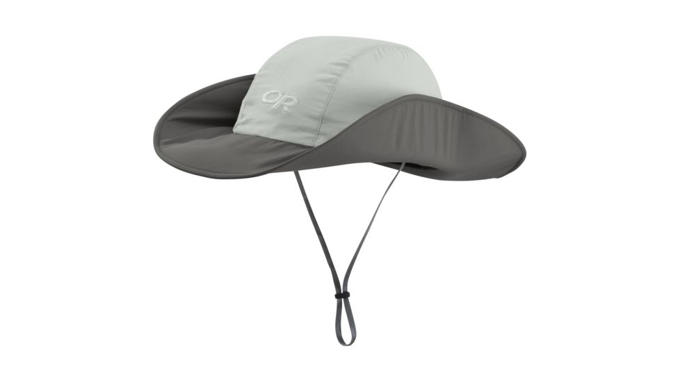 Outdoor Research Seattle Sun Sombrero, Unisex, Alloy/Pewter, S/M 264387-alloy/pewter-S/M