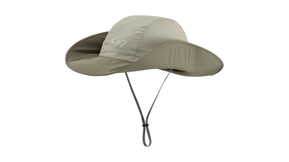 Outdoor Research Seattle Sun Sombrero, Unisex, Cairn/Khaki, S/M 264387-cairn/khaki-S/M