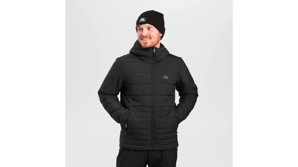 Outdoor Research Shadow Insulated Hoodie - Men's, Black, Extra Large, 2831850001009