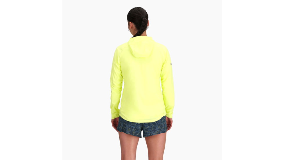 Outdoor Research Shadow Wind Hoodie - Womens, Limonata, Extra Small, 300900-2641-005