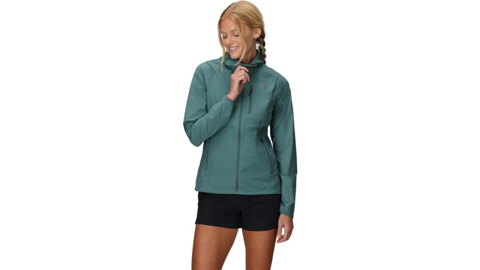 Outdoor Research Shadow Wind Hoodie - Womens, Neptune, Extra Large, 3009000730009