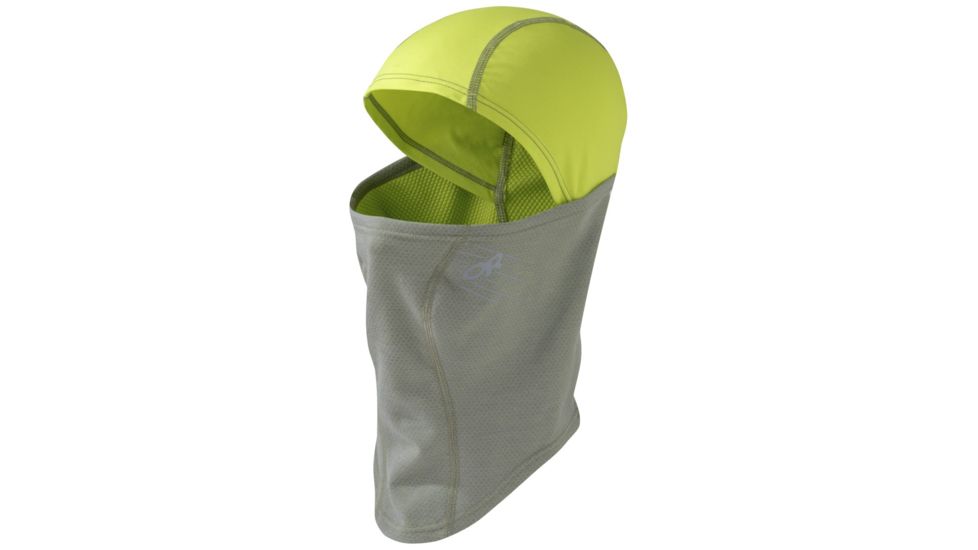 Outdoor Research Shiftup Balaclava-Pewter/Lemongrass-L/XL