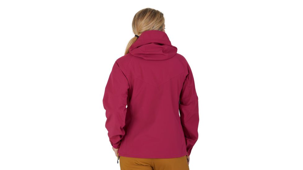 Outdoor Research Skyward II Jacket - Womens, Beet/Cacao, Small, 2680941587006