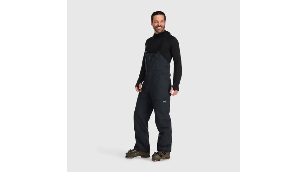 Outdoor Research Snowcrew Bibs - Mens, Black, 2XL, Tall, 3000600001-XXL