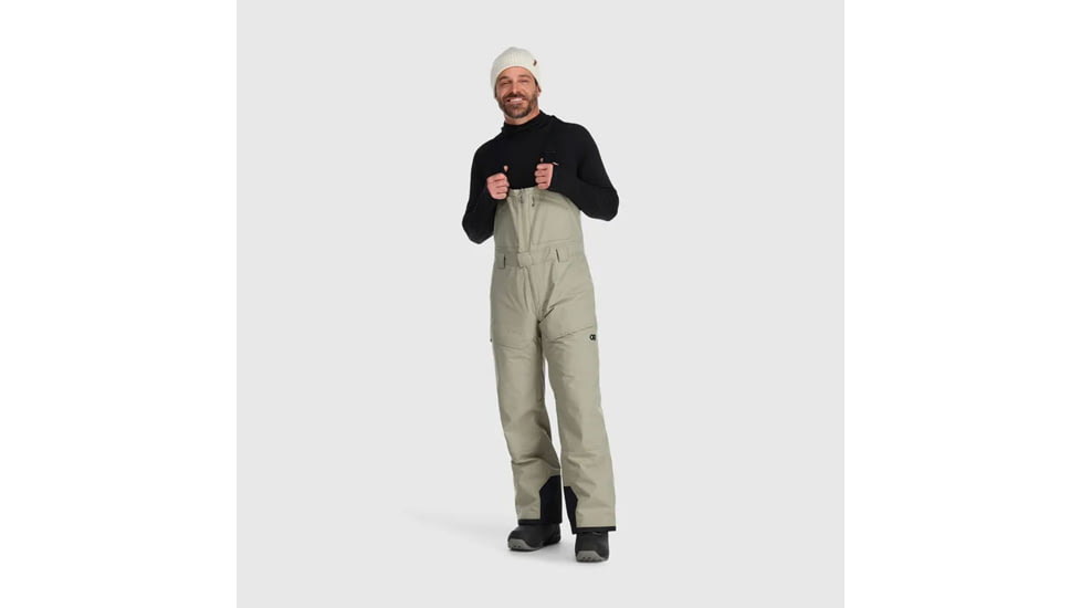 Outdoor Research Snowcrew Bibs - Mens, Flint, 2XL, 3000581940-XXL