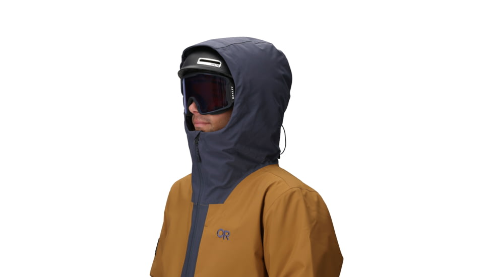 Outdoor Research Snowcrew Jacket - Mens, Atlantic/Bronze, Large, 2831902983008