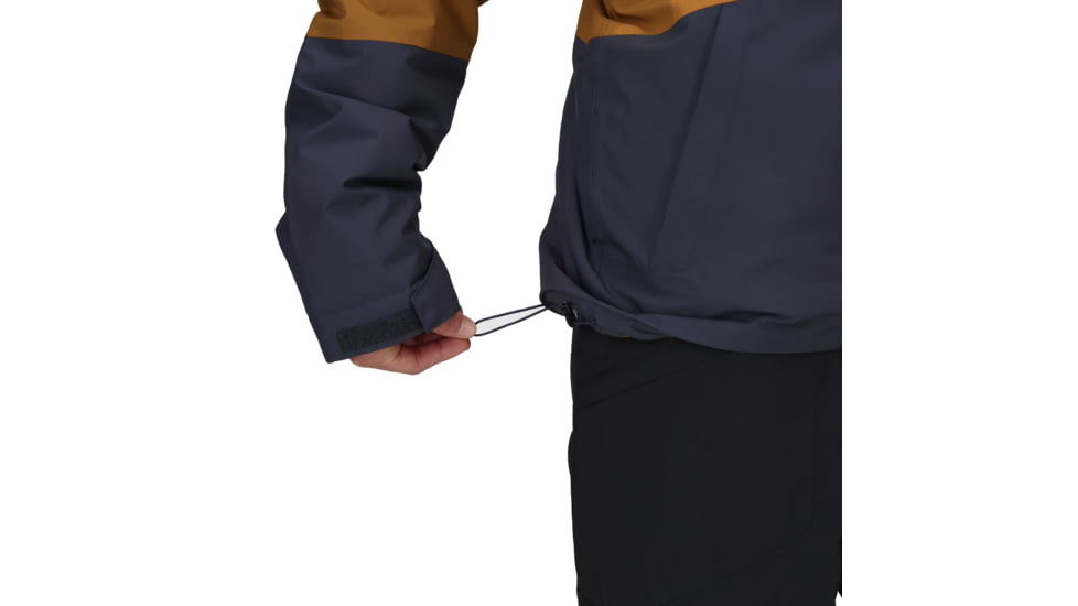Outdoor Research Snowcrew Jacket - Mens, Atlantic/Bronze, Large, 2831902983008