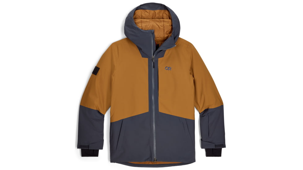 Outdoor Research Snowcrew Jacket - Mens, Atlantic/Bronze, Large, 2831902983008