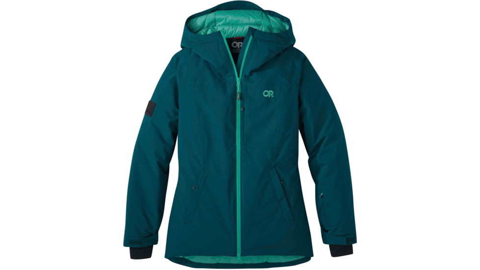Outdoor Research Snowcrew Jacket - Womens, Treeline, Medium, 2832052023007