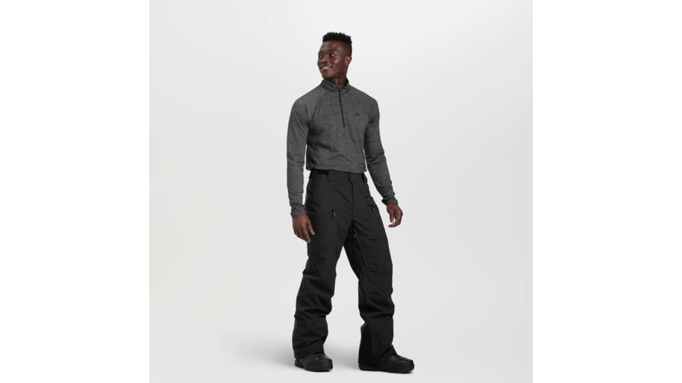 Outdoor Research Snowcrew Pants - Mens, Black, Large, 2831910001008