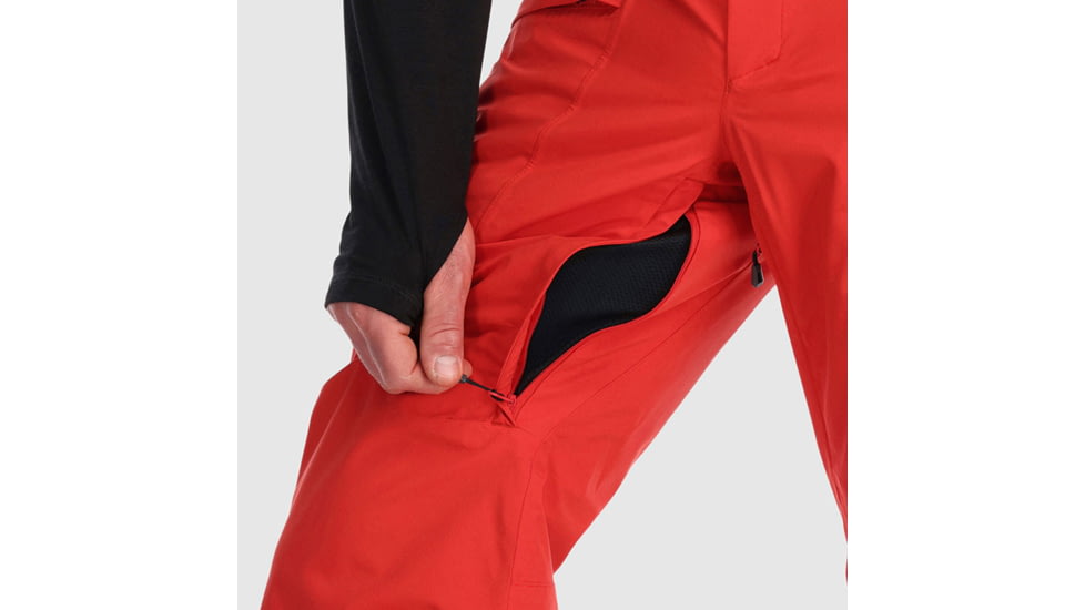 Outdoor Research Snowcrew Pants - Mens, Cranberry, Extra Large, 2831910420-XL