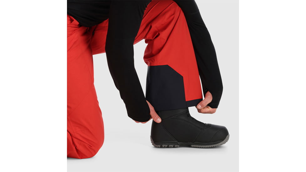 Outdoor Research Snowcrew Pants - Mens, Cranberry, Extra Large, 2831910420-XL