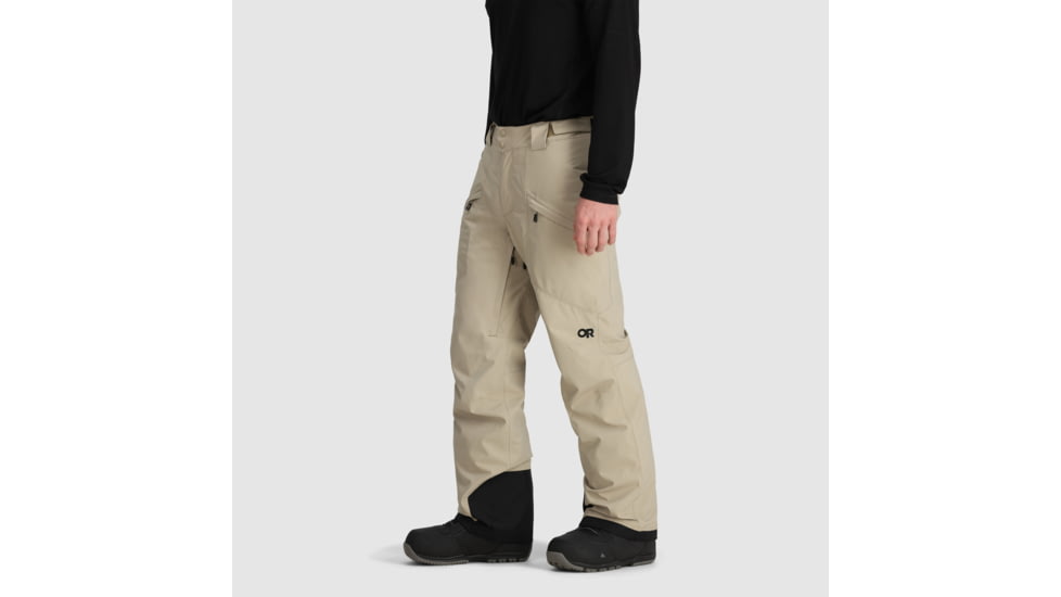 Outdoor Research Snowcrew Pants - Mens, Pro Khaki, Extra Large, 2831912291009