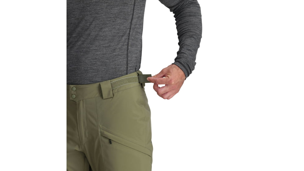 Outdoor Research Snowcrew Pants - Mens, Ranger Green, Extra Large, 2831912288009