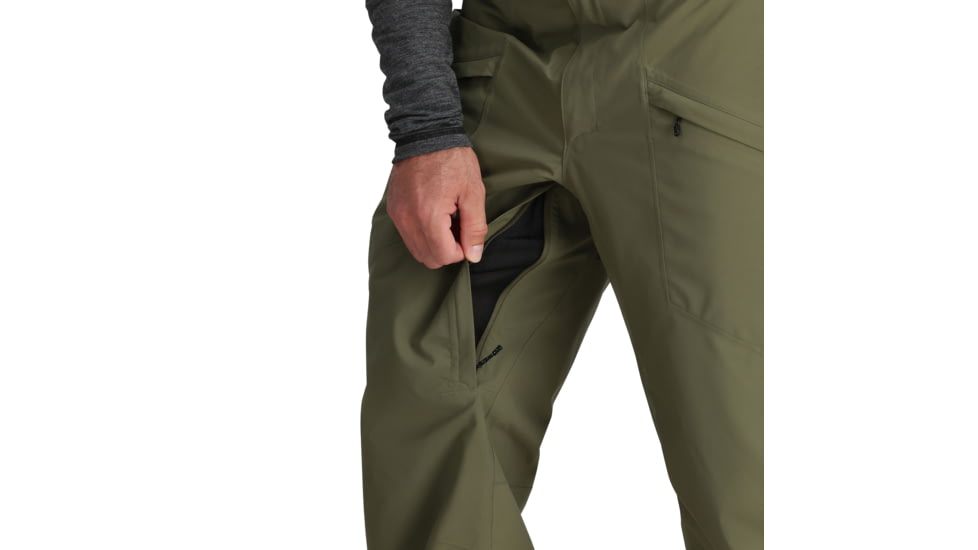Outdoor Research Snowcrew Pants - Mens, Ranger Green, Extra Large, 2831912288009