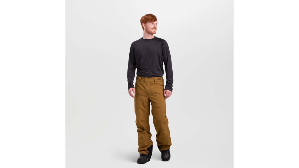 Outdoor Research Snowcrew Pants - Mens, Saddle, Extra Large, 2831911145009
