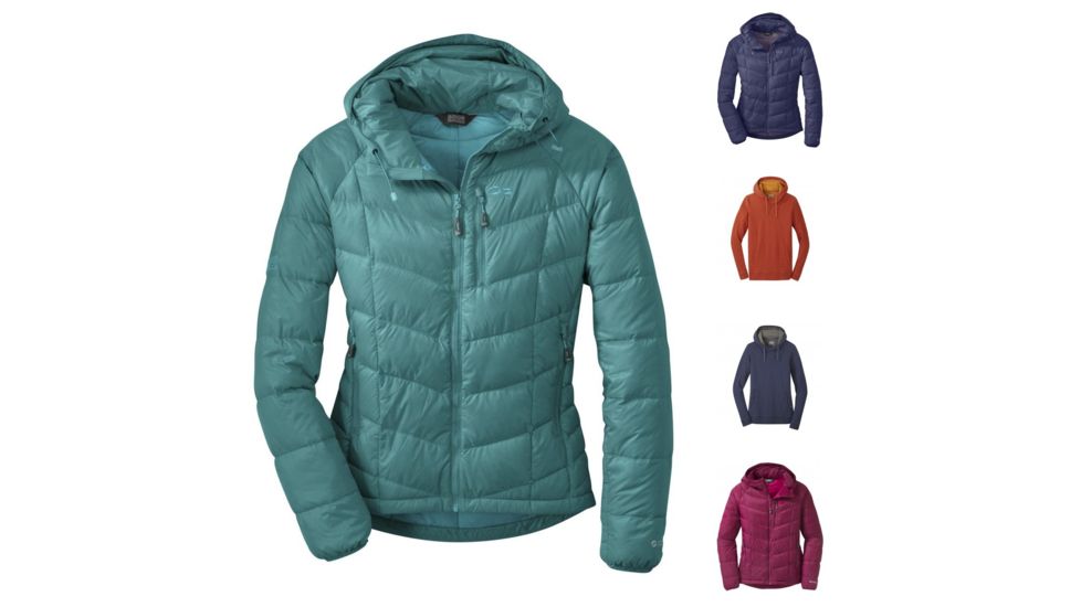 Outdoor Research Sonora Hoody - Womens, Atlantis/Sea, Blue Violet/Fig, Burnt Orange, Naval Blue, Raspberry/Desert Sunrise