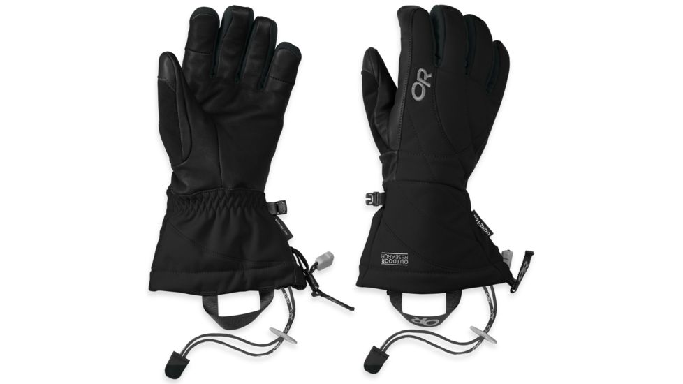 Outdoor Research Southback Glove - Women's-Black-Small