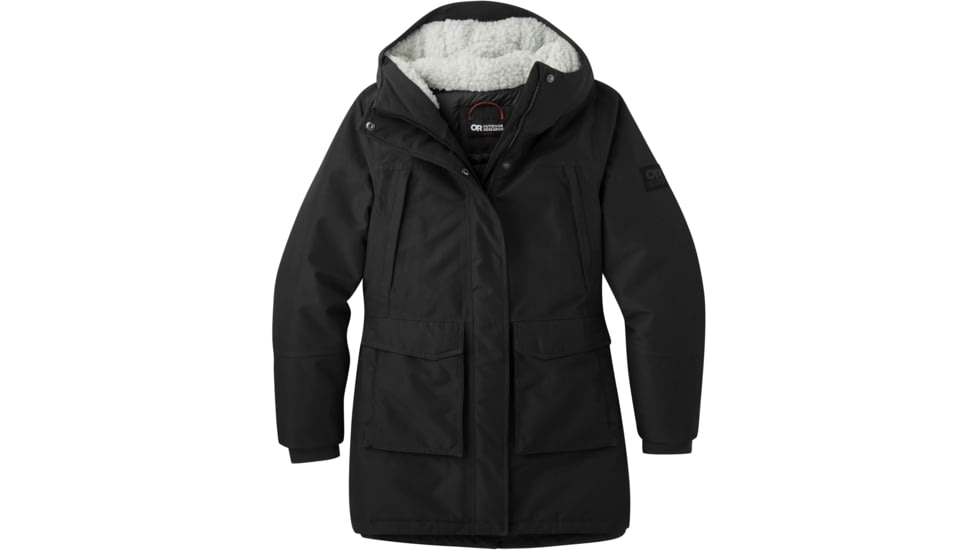 Outdoor Research Stormcraft Down Parka - Womens, Black, Small, 2832040001006