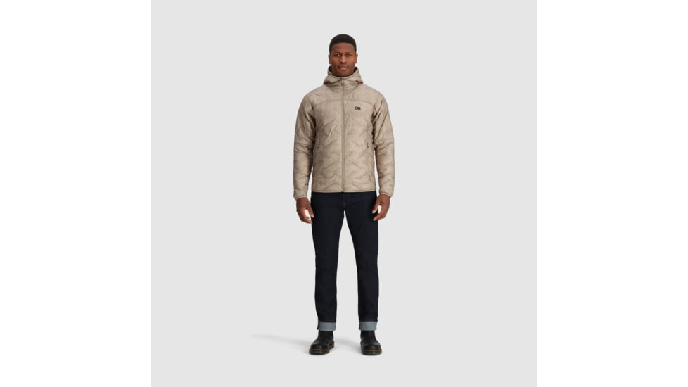 Outdoor Research SuperStrand LT Hoodie - Mens, Pro Khaki, Medium, 2896202291007