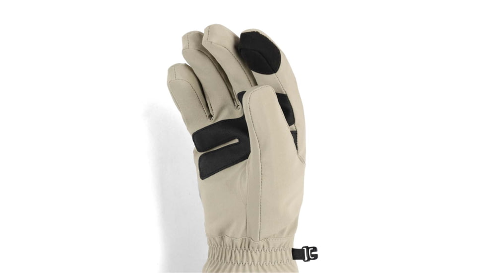 Outdoor Research Sureshot Heated Softshell Gloves - Mens, Pro Khaki, Large, 3000072291008