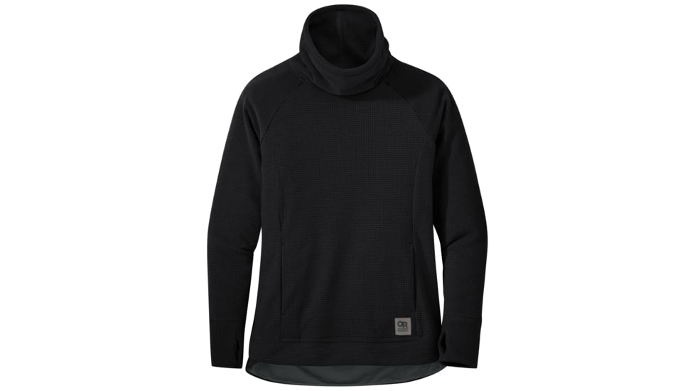 Outdoor Research Trail Mix Cowl Pullover - Womens, Black, M, 2744410001007