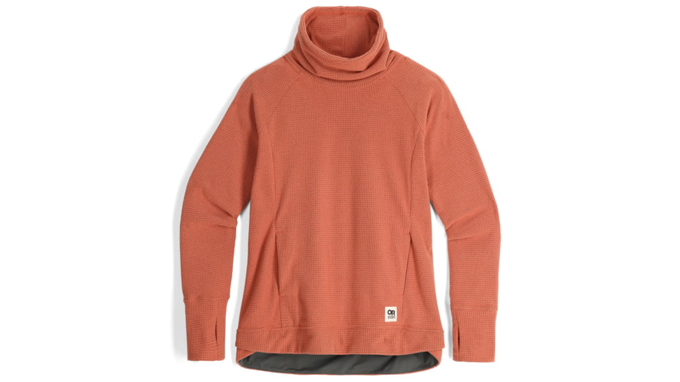 Outdoor Research Trail Mix Cowl Pullover - Womens, Cinnamon, Extra Small, 2744412451005
